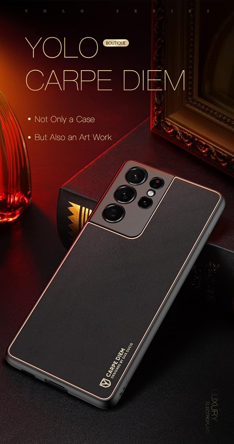 DUX DUCIS YOLO All-inclusive Electroplating Shockproof Protective Case Cover For Samsung Galaxy S21 Ultra - Image 9