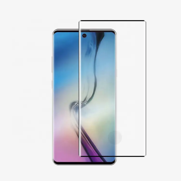 Full Glue Tempered Screen Curved Glass Protector On For Galaxy Series - Image 8