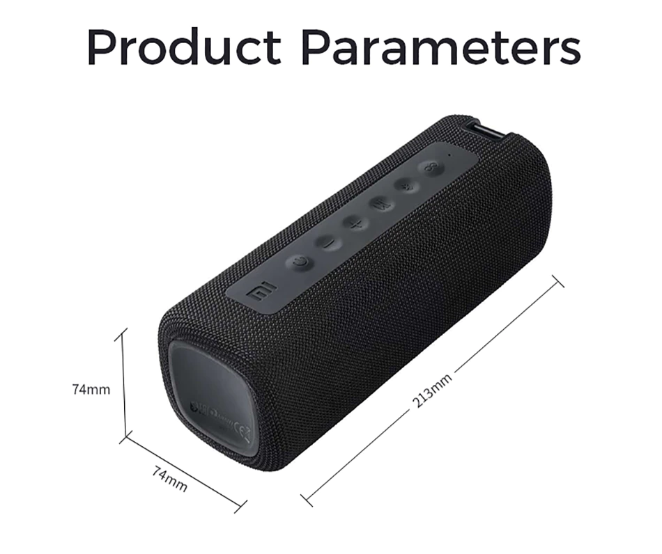 Xiaomi Portable Bluetooth-compatible Speaker 16W Stereo Super Bass Speakers IPX7 Waterproof Outdoor Loudspeaker Sound Box - Image 13