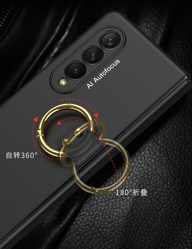 Luxury Premium Key Ring Shockproof Armor Case Cover For Samsung Galaxy Z Fold Series - Image 10