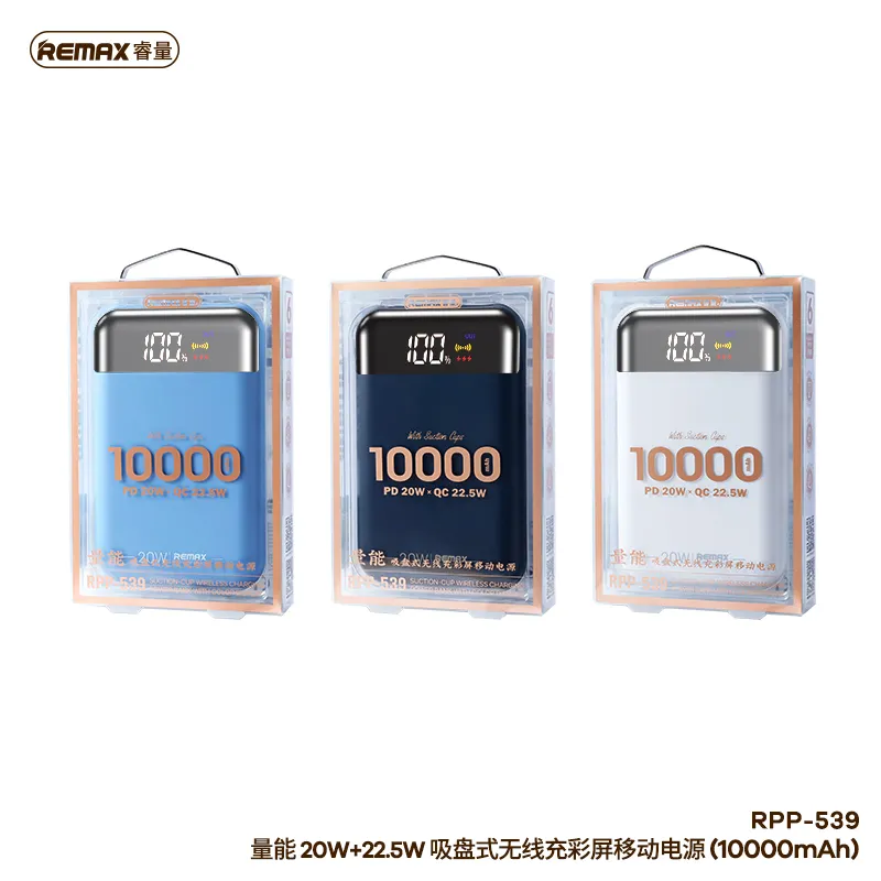 Remax PD20W QC22.5W Mini Wireless Portable Power Bank 10000Mah - Image 12