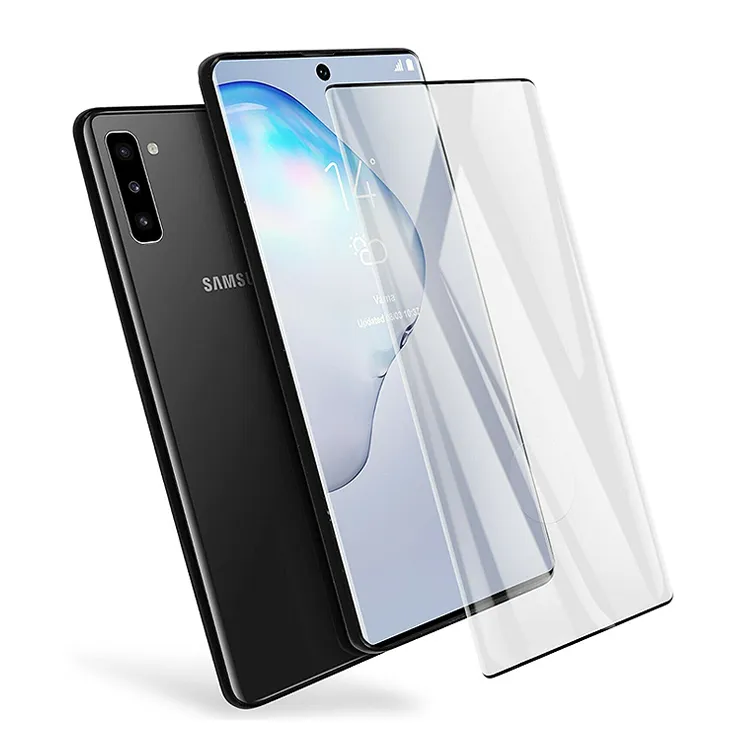 Full Glue Tempered Screen Curved Glass Protector On For Galaxy Series - Image 6