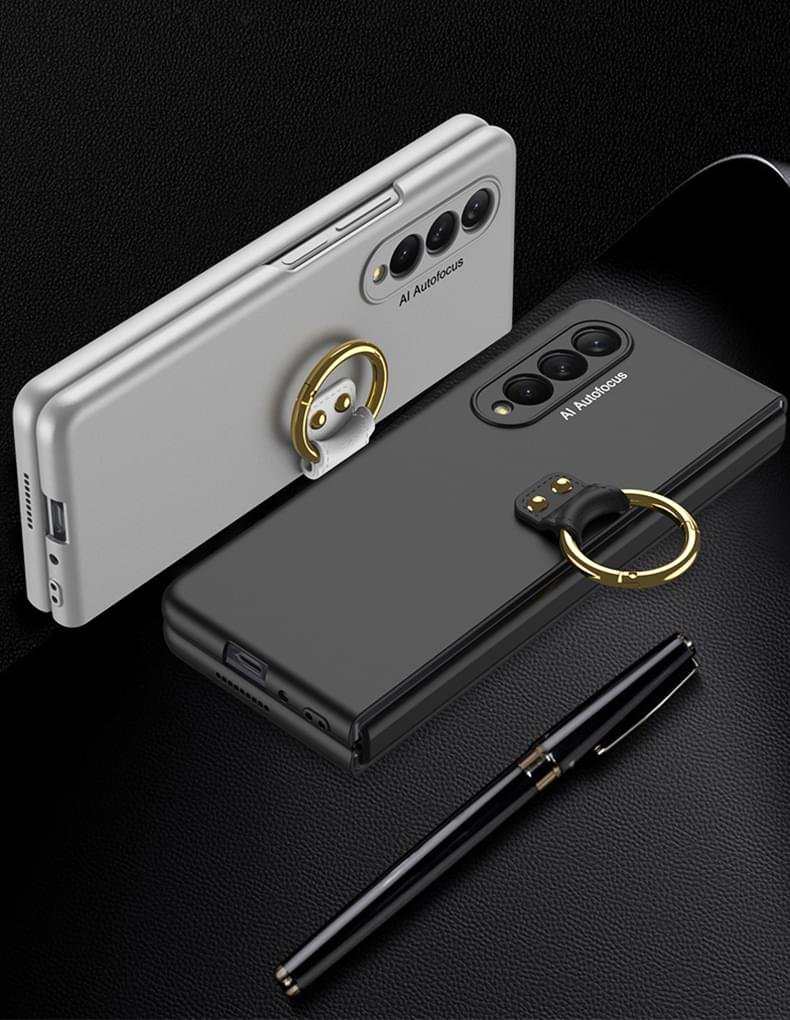 Luxury Premium Key Ring Shockproof Armor Case Cover For Samsung Galaxy Z Fold Series - Image 6
