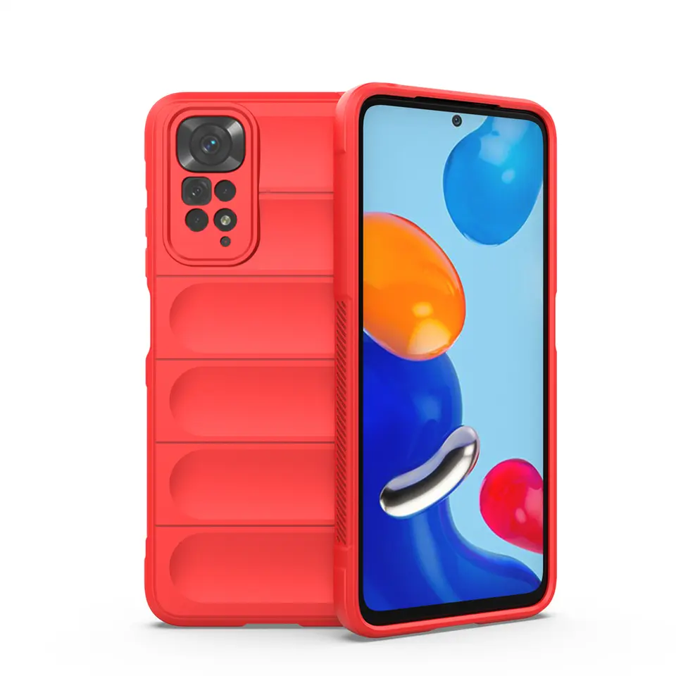 Luxury Liquid Silicone Coque Global Shockproof Case and 3D Glass Protector For Redmi Note 11/Note 11 Pro - Image 25