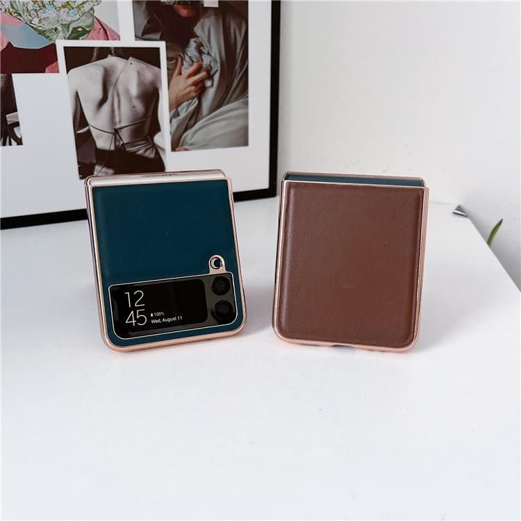 New luxury Premium Electroplated Eolden Shockproof Fashion Case Cover For Samsung Galaxy Z Flip Series - Image 12