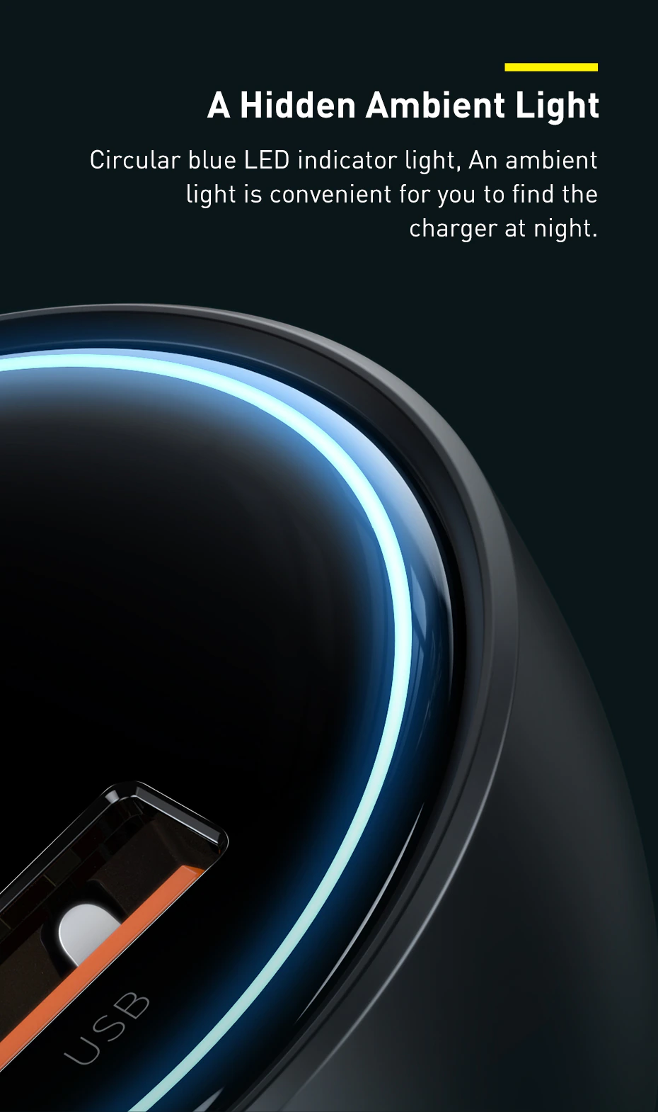 Baseus 160W Car Charger QC 5.0 Fast Quick Charging PD3.0  USB Type C Car Charger - Image 15