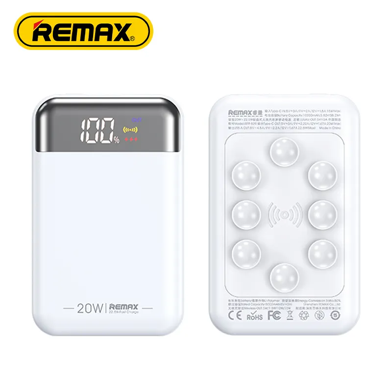 Remax PD20W QC22.5W Mini Wireless Portable Power Bank 10000Mah - Image 10