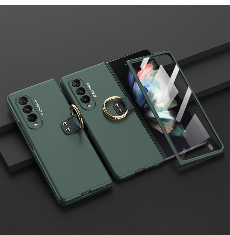 Luxury Premium Key Ring Shockproof Armor Case Cover For Samsung Galaxy Z Fold Series - Image 4