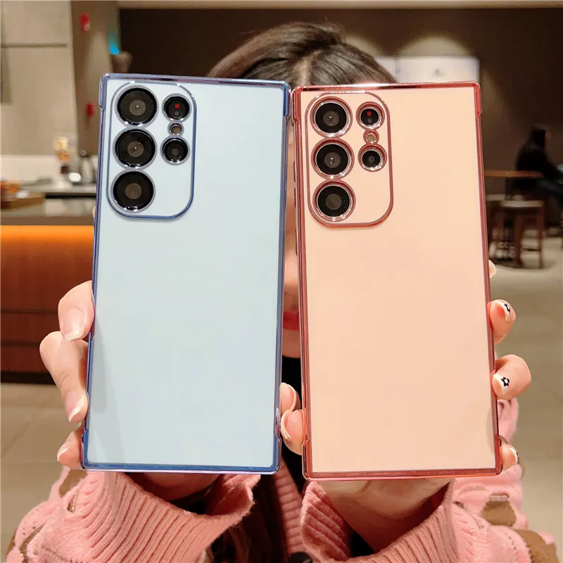 Luxury Premium Eletroplated Case Cover For Samsung Galaxy S23 Ultra - Image 12