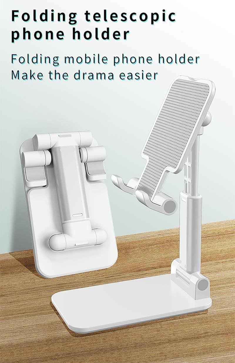 Luxury Premium Portable Desktop Folding Lifting Bracket Mobile Phone Stand Table - Image 13