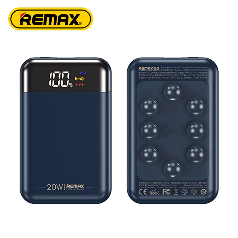 Remax PD20W QC22.5W Mini Wireless Portable Power Bank 10000Mah - Image 9