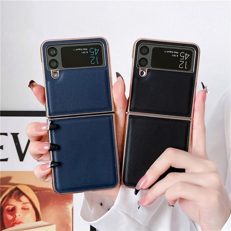 New luxury Premium Electroplated Eolden Shockproof Fashion Case Cover For Samsung Galaxy Z Flip Series - Image 7