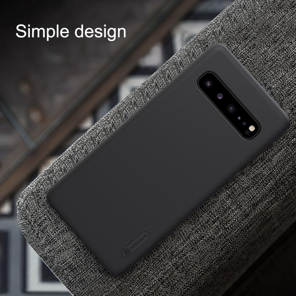 Nillkin Super Frosted Shield Hard PC Back Cover Case for Samsung Galaxy S10 5G - Image 2