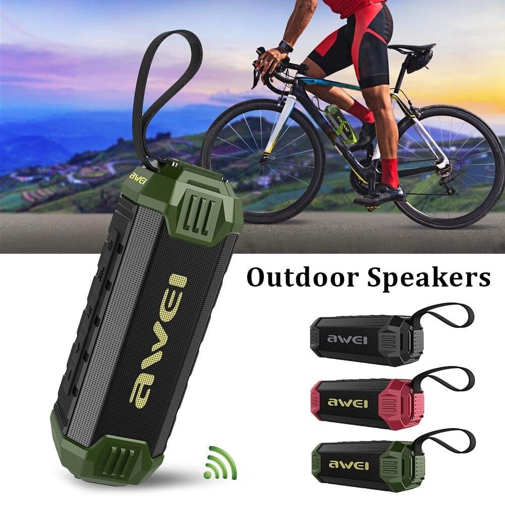 AWEI Y280 Waterproof Bluetooth Portable Outdoor wireless speaker Audio StereoTrack Sound box