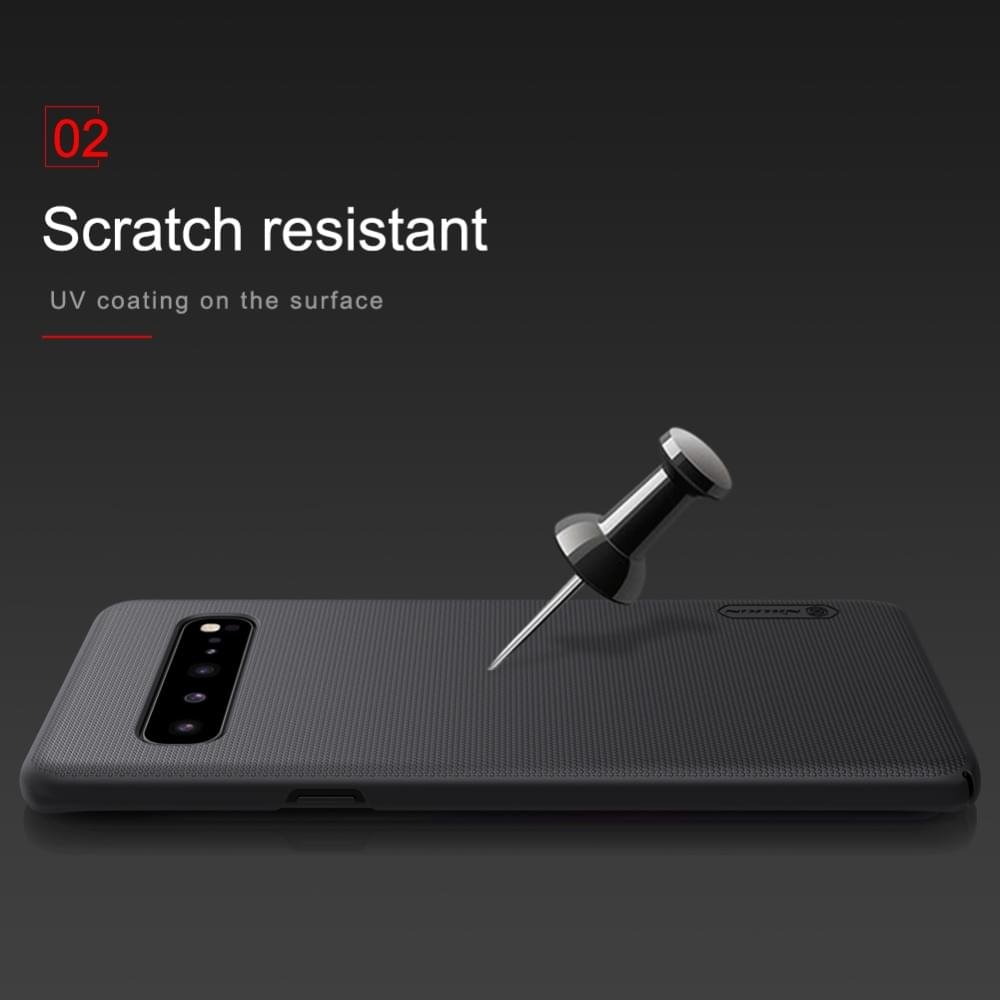 Nillkin Super Frosted Shield Hard PC Back Cover Case for Samsung Galaxy S10 5G - Image 9