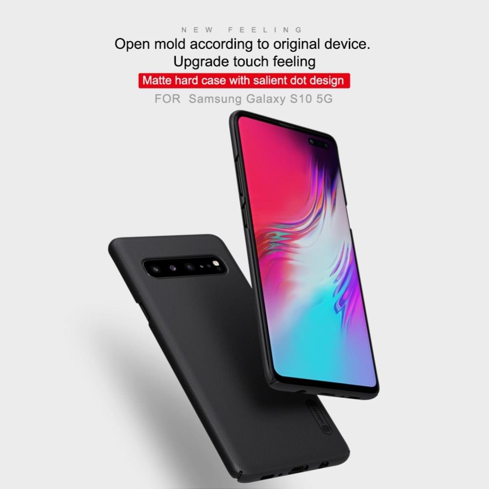 Nillkin Super Frosted Shield Hard PC Back Cover Case for Samsung Galaxy S10 5G - Image 5