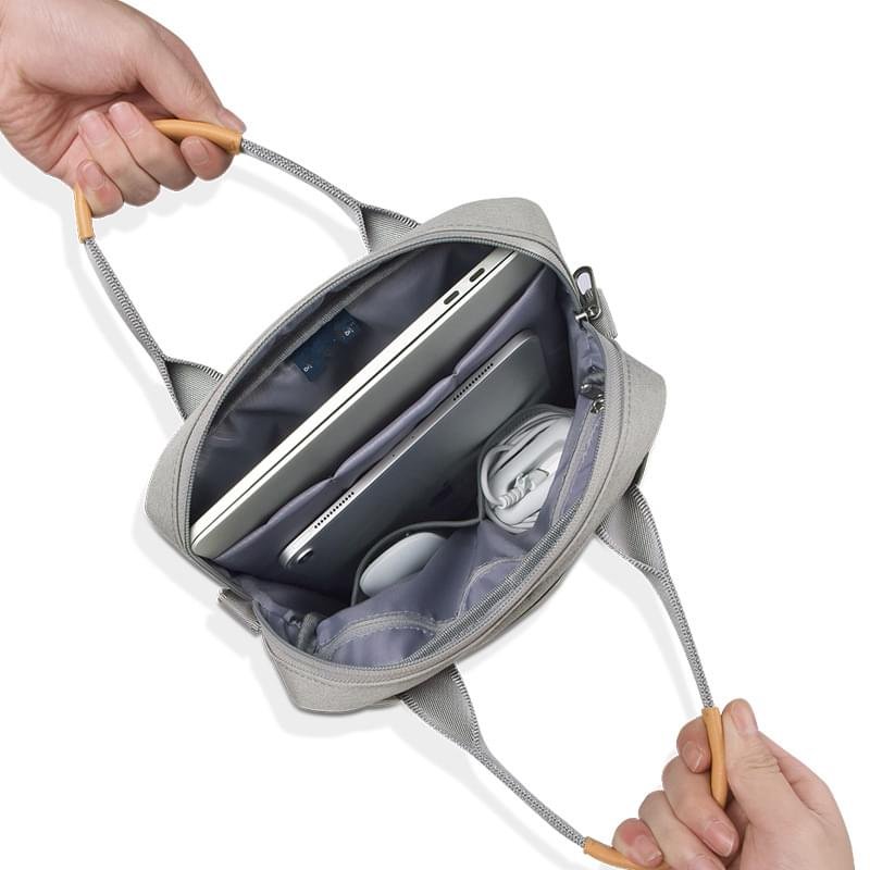 New WiWU Portable Waterproof CrossBody Shoulder Bag For Laptop - Image 7