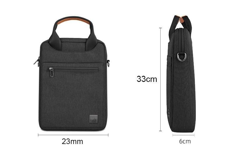 New WiWU Portable Waterproof CrossBody Shoulder Bag For Laptop - Image 6