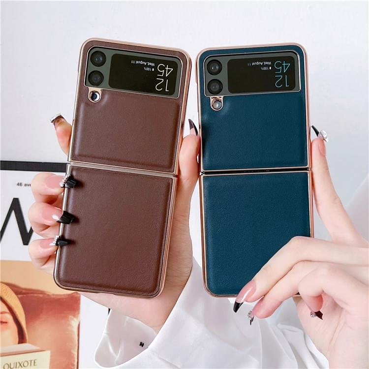 New luxury Premium Electroplated Eolden Shockproof Fashion Case Cover For Samsung Galaxy Z Flip Series - Image 13