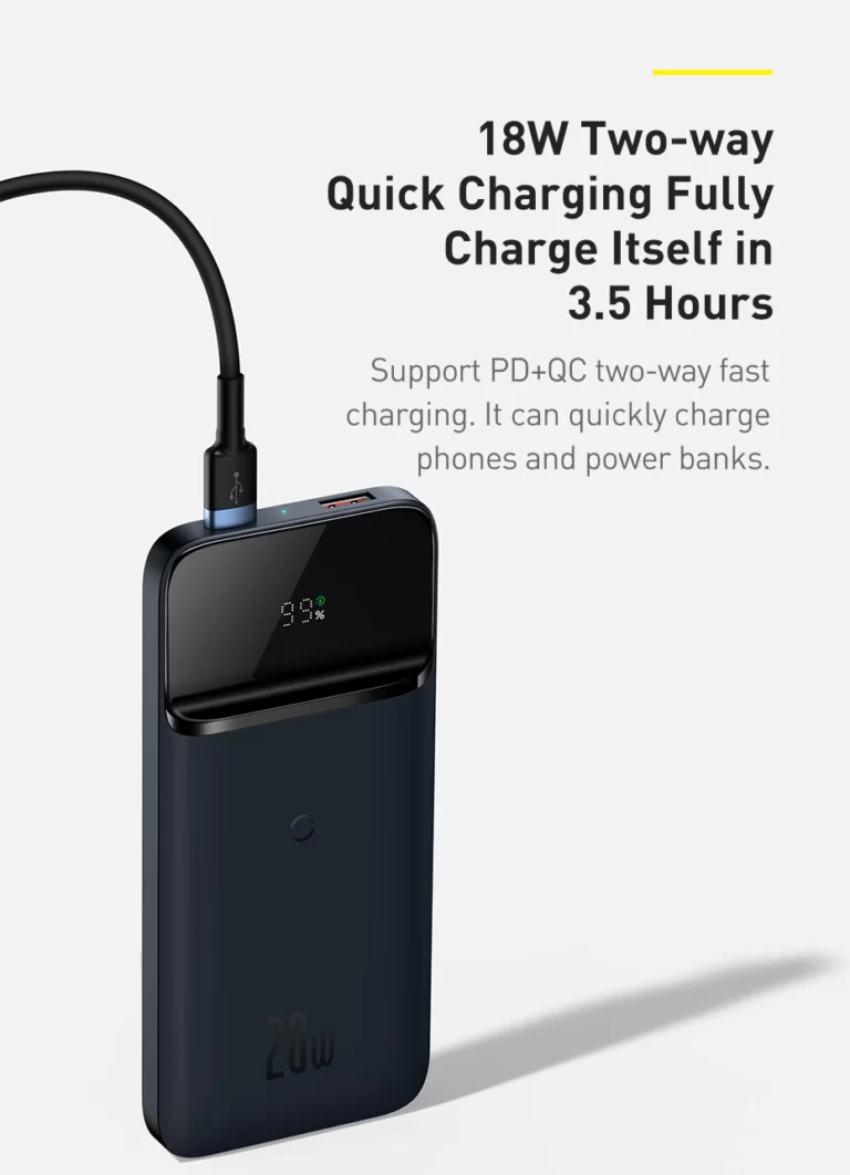 Baseus Magnetic Wireless Power Bank 10000mAh PD 20W Fast Charger Powerbank For iPhone Series - Image 11