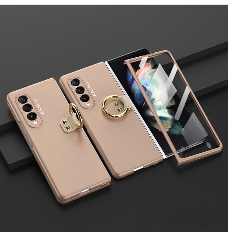 Luxury Premium Key Ring Shockproof Armor Case Cover For Samsung Galaxy Z Fold Series - Image 14