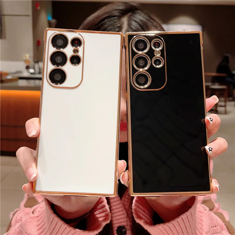 Luxury Premium Eletroplated Case Cover For Samsung Galaxy S23 Ultra - Image 5