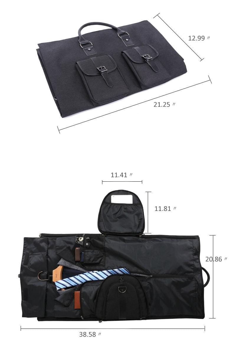 Duffle Trip Waterproof Business Multifunction Portable Travel Storage Suits Shoulder Bag - Image 12