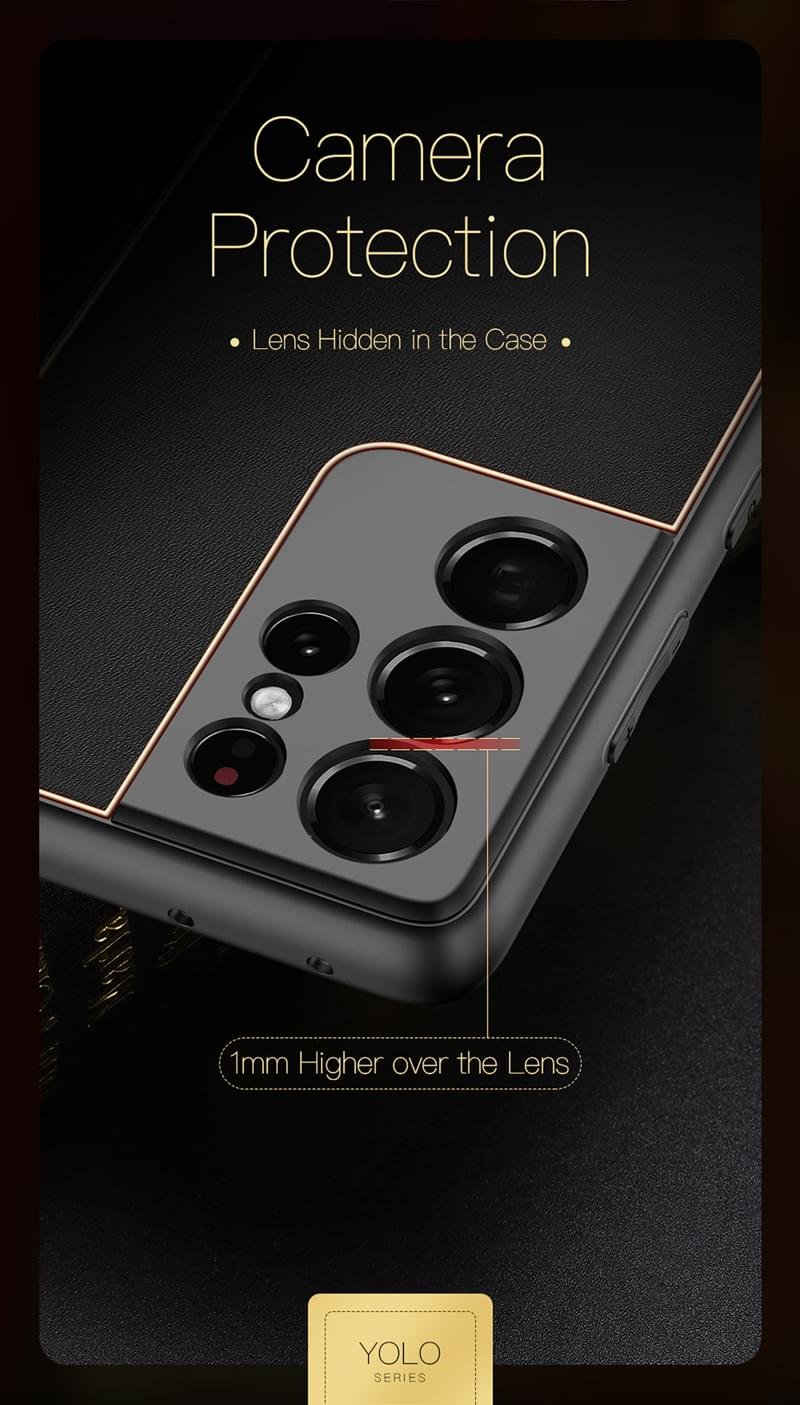 DUX DUCIS YOLO All-inclusive Electroplating Shockproof Protective Case Cover For Samsung Galaxy S21 Ultra - Image 17