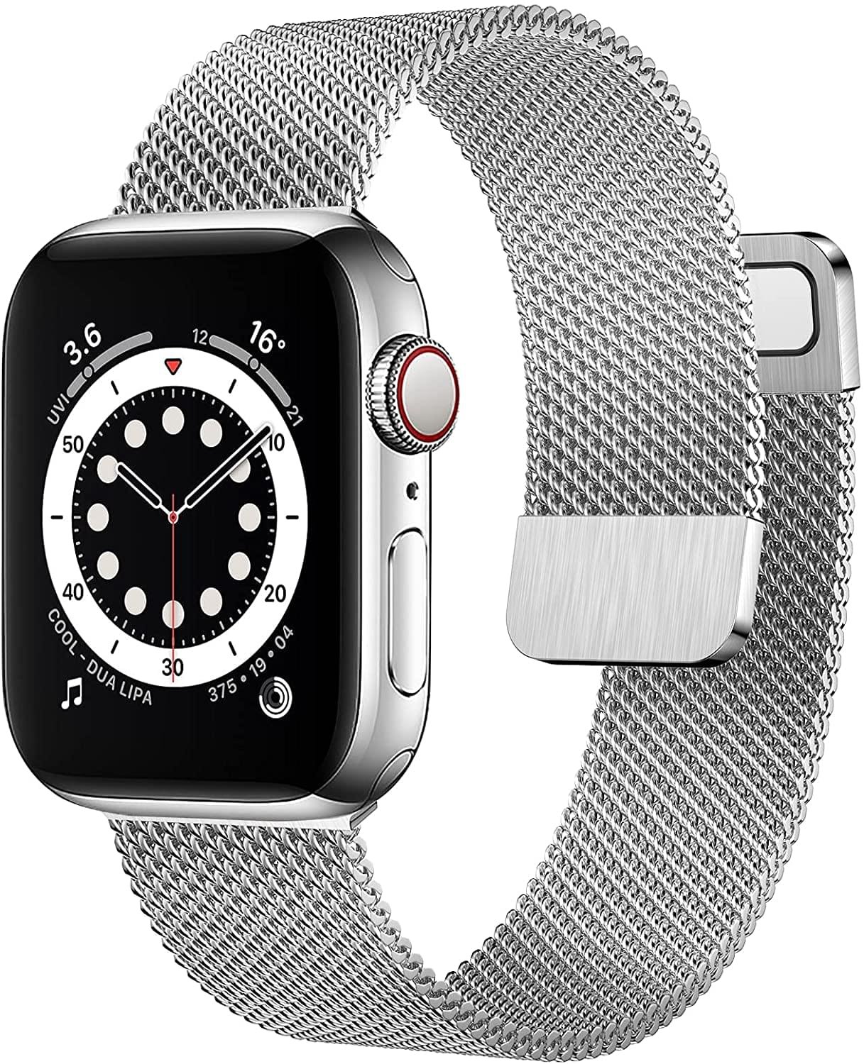 Milanese Magnetic Loop Strap bracelet Band For iWatch Series - Image 14