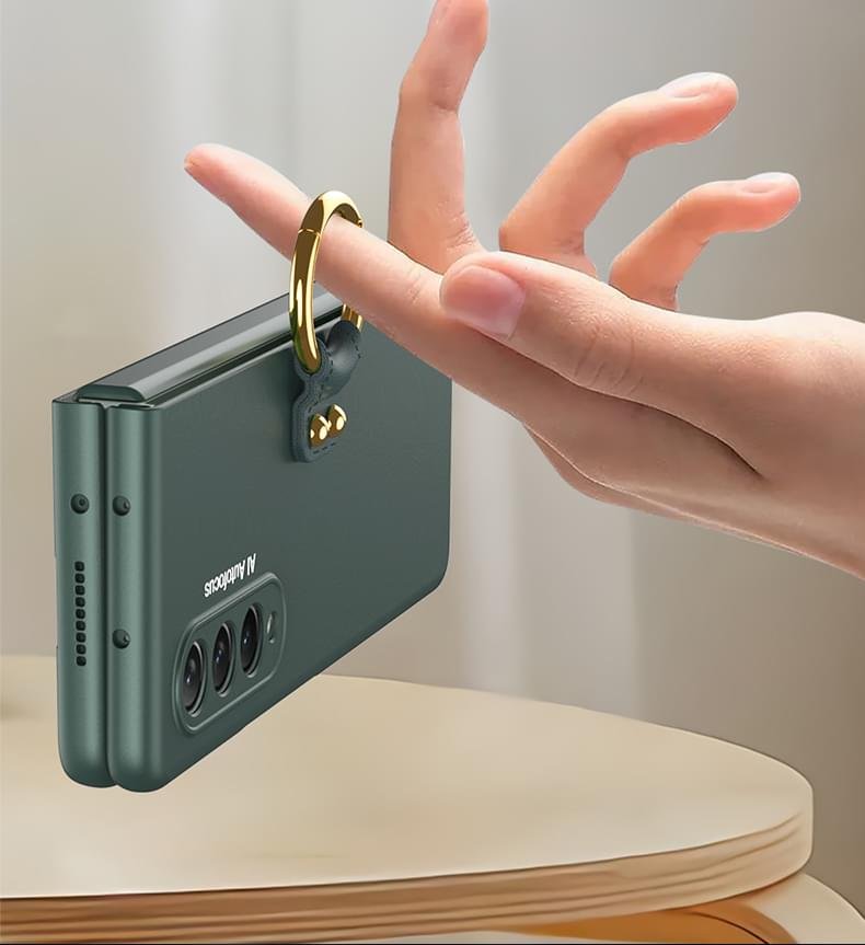 Luxury Premium Key Ring Shockproof Armor Case Cover For Samsung Galaxy Z Fold Series - Image 15