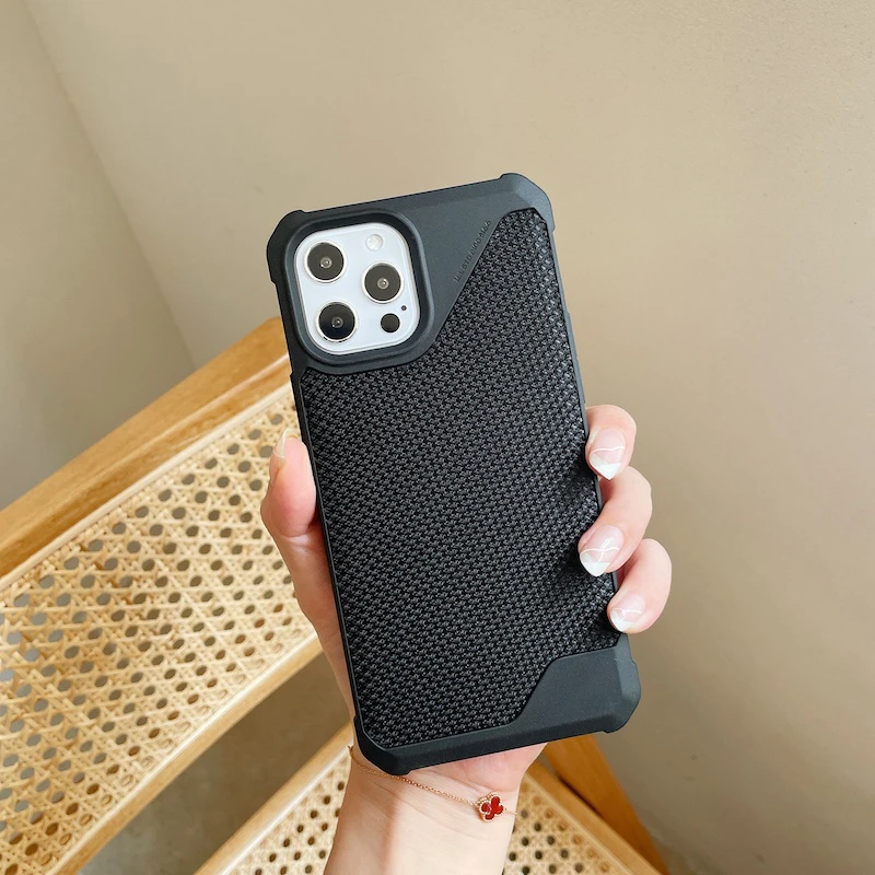 Magnetic Magsafe absorption Leather Phone Case Cover and 3D Glass Protector For iPhone 14 Pro Max - Image 2