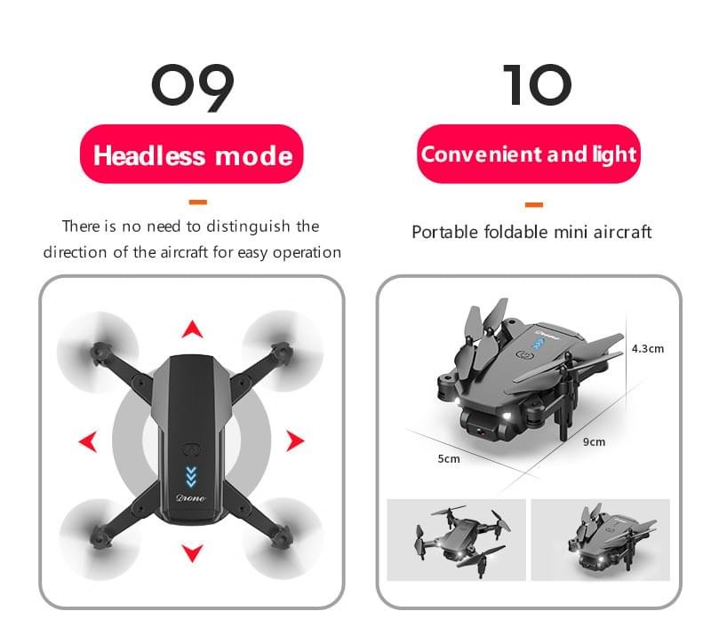G2 Mini HD 4K 1080P Camera Height Hold RC Foldable Quadcopter Drone - Image 12