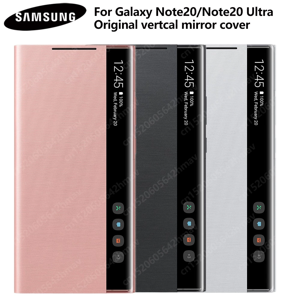 Original Samsung Clear View Flip Case Cover For Samsung Galaxy Note 20 Ultra - Image 2