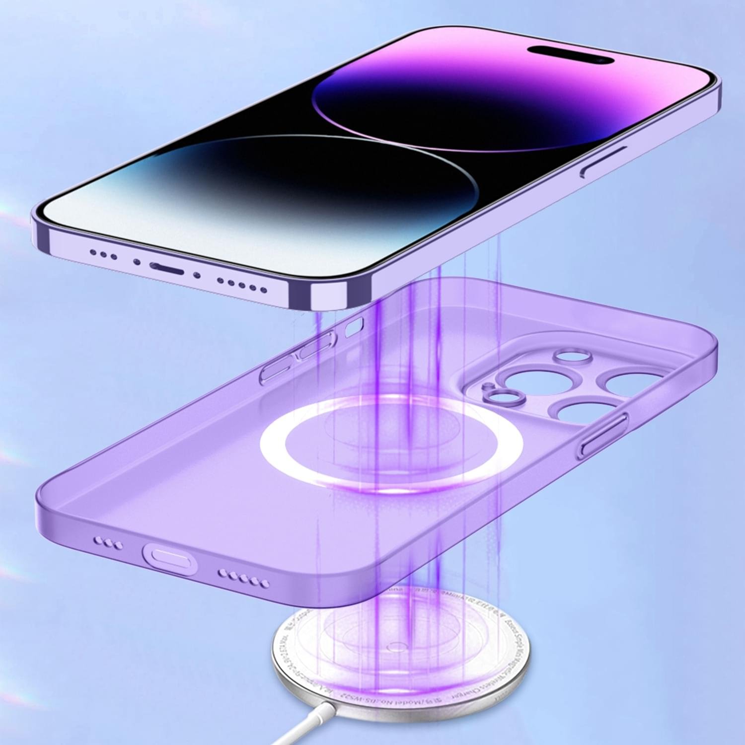 Luxury Premium Ultra Thin Matte Hard PC For Magsafe Magnetic Wireless Charging Case Cover For iPhone Series - Image 21