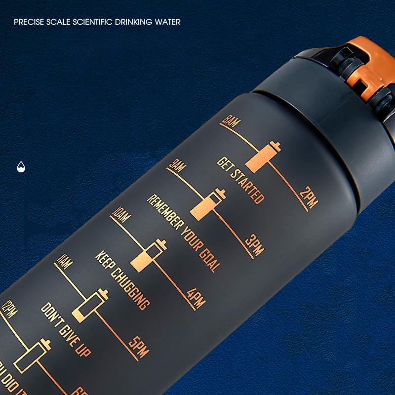 1000ml Sports Fitness Space Cup Gradient Color Portable Fitness Water Bottle - Image 11