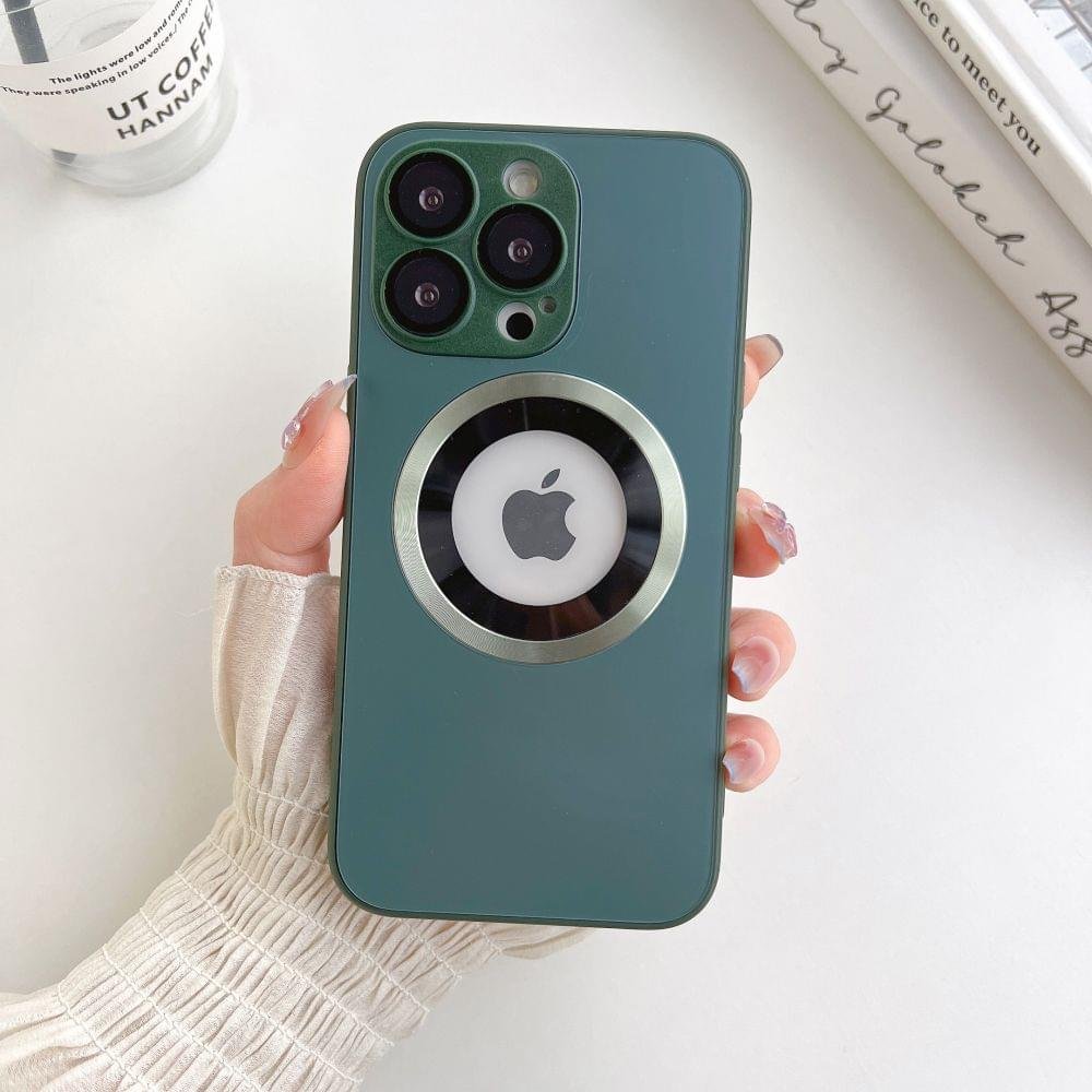 Luxury Fashion Frosted AG Silicon Frame Anti-drop With Lens Case Cover For iPhone Series - Image 11