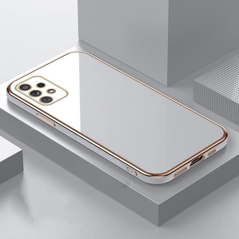 Luxury Premium Electroplated Gold Plated Case Cover and 3D Glass Protector For Samsung Galaxy A53/A73 - Image 22
