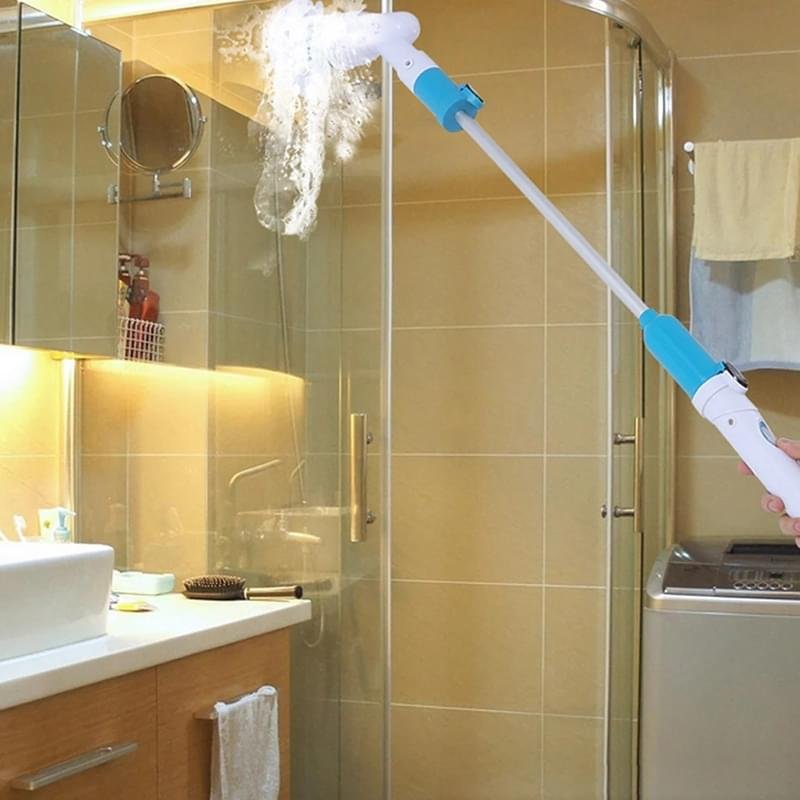 Electric Rechargeable Adjustable Cordless Spinning  Scrubber Brush - Image 8