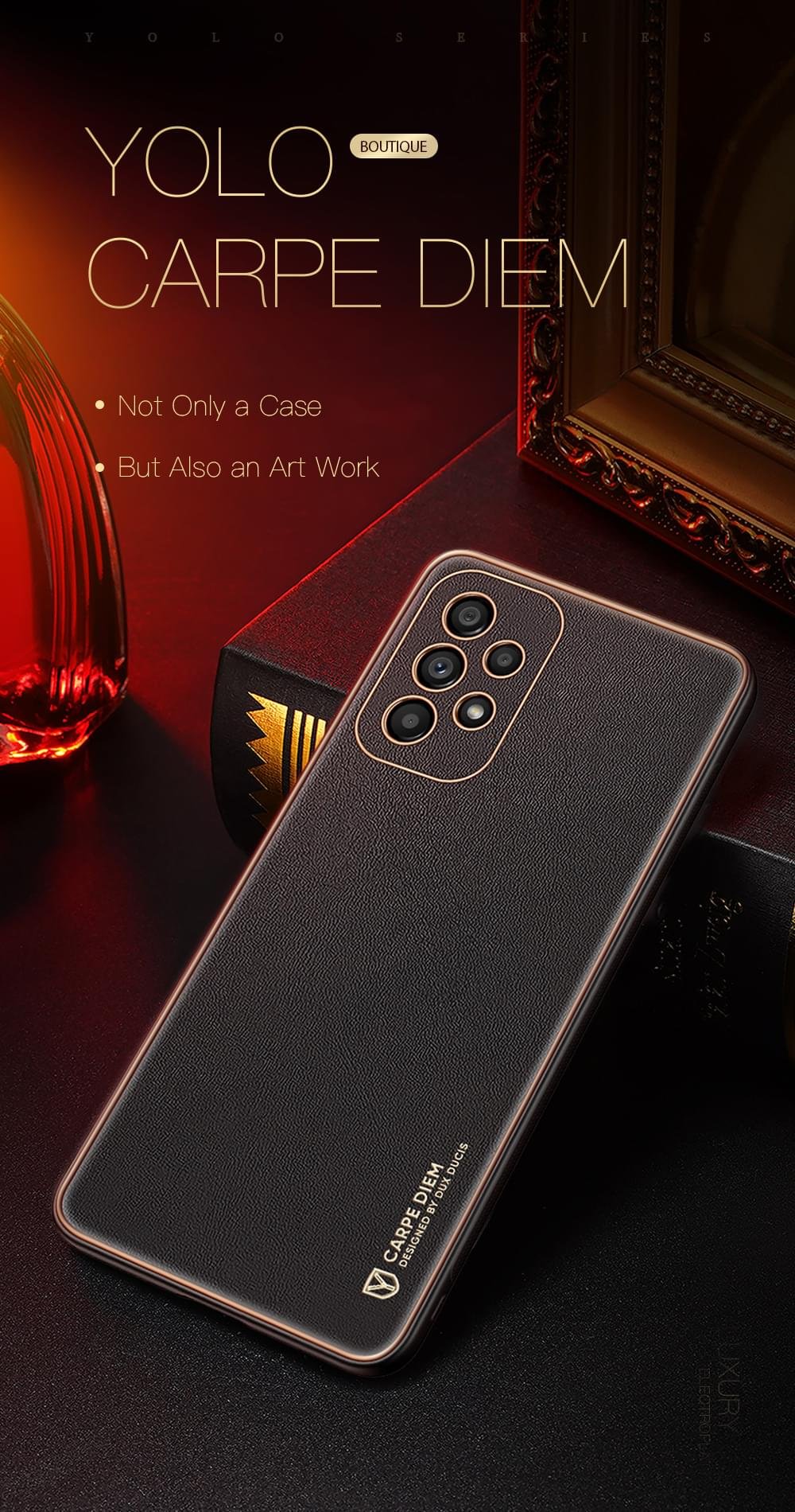 DUX DUCIS YOLO All-inclusive Electroplating Case Cover and 3D Glass Protector For Samsung Galaxy A23/A33/A52/A53/A73 - Image 13