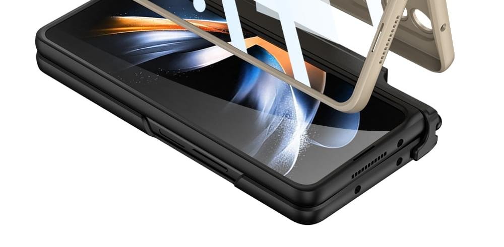 Magsafe Wireless Charging Magnetic Hinge Pen Holder Stand Case Cover For Fold 3 /Fold 4 - Image 12