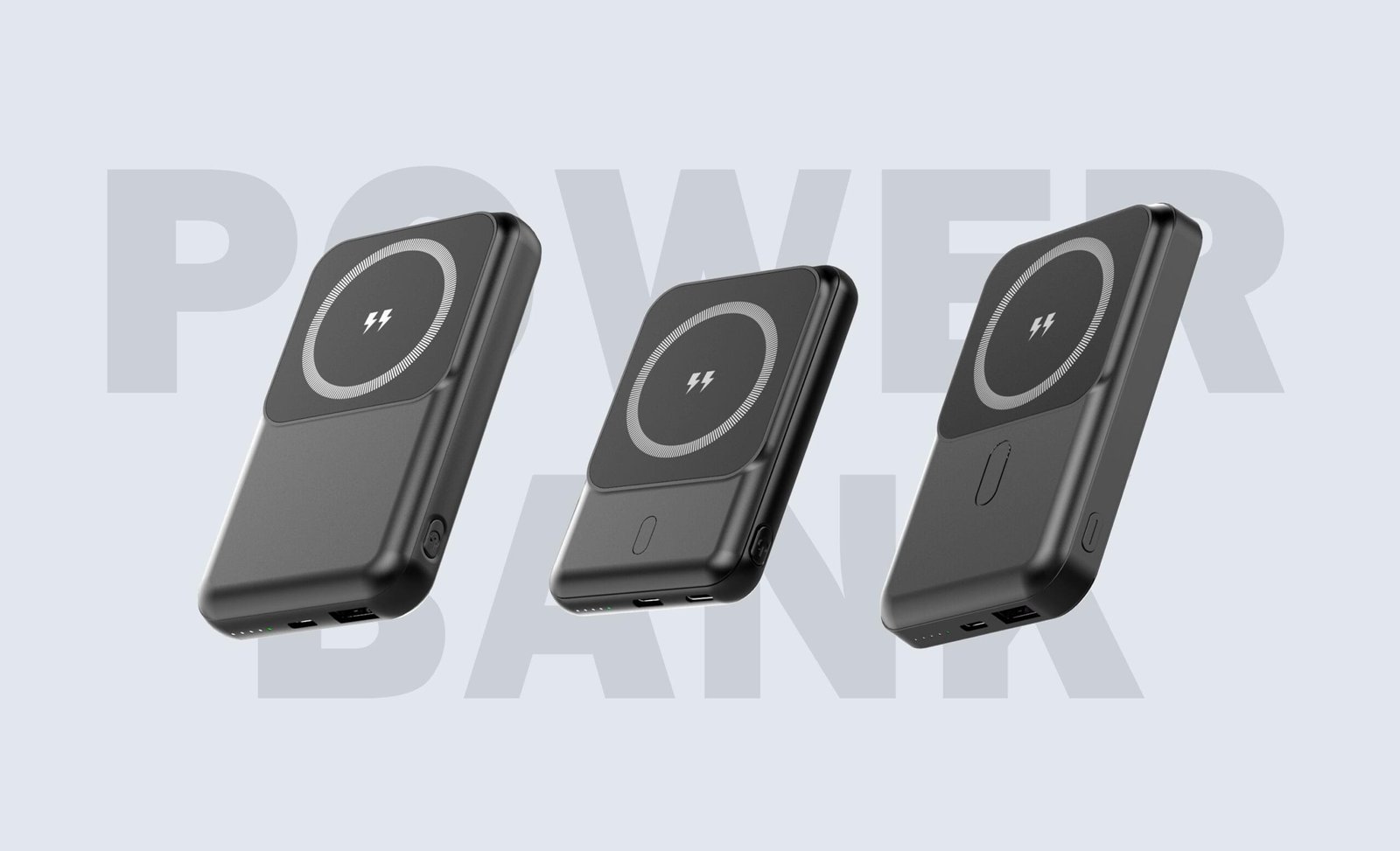 Awei 10000mAh Mini Portable Magnetic Wireless Powerbank 22.5W