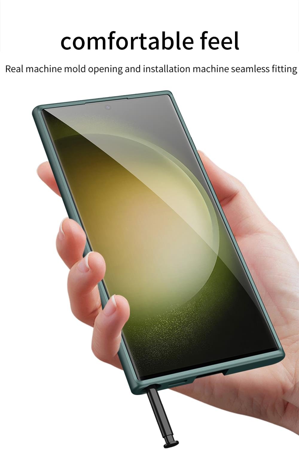 Luxury Wireless Magsafe Charging Matte TPU Soft Cover For Samsung Galaxy S23 Ultra - Image 9