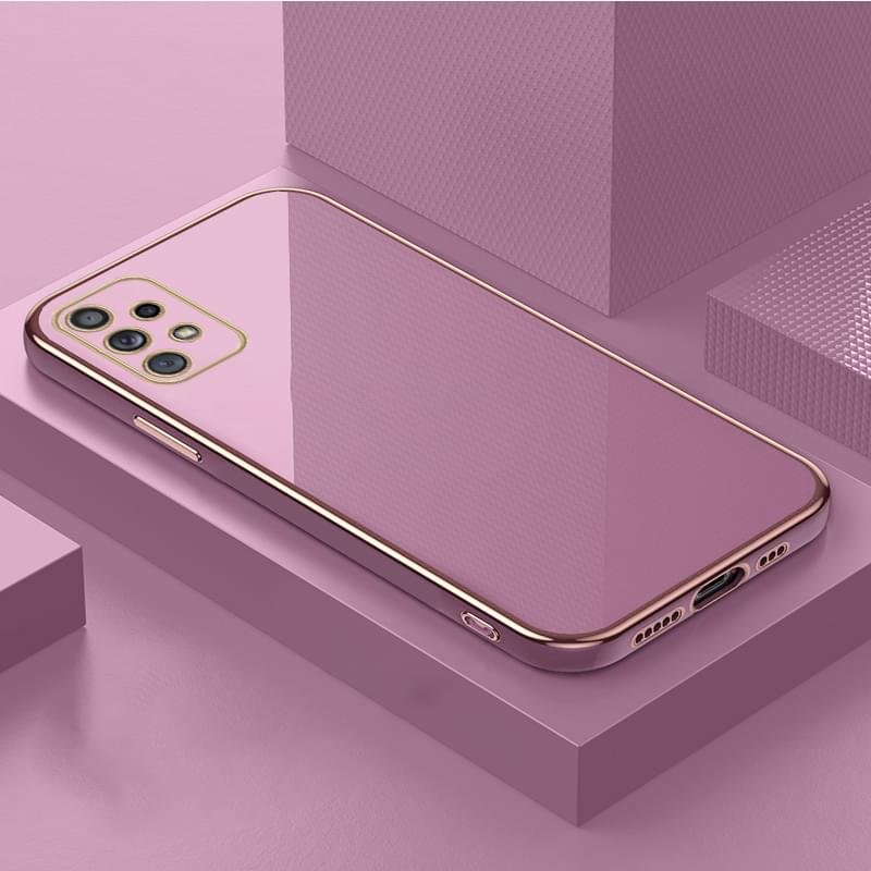 Luxury Premium Electroplated Gold Plated Case Cover and 3D Glass Protector For Samsung Galaxy A53/A73 - Image 23