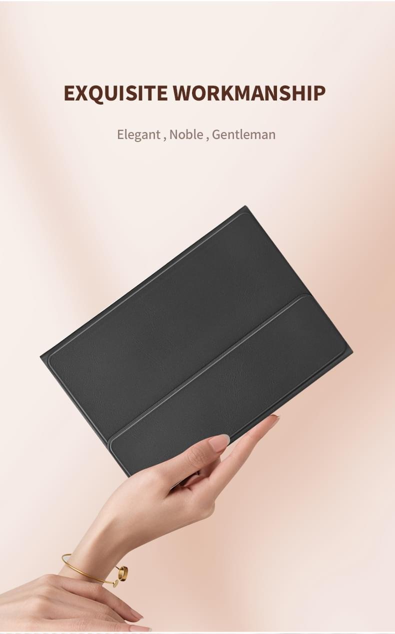 Luxury Premium Wireless Bluetooth keyboard Leather Case Cover For Samsung Galaxy Z Fold Phones - Image 17