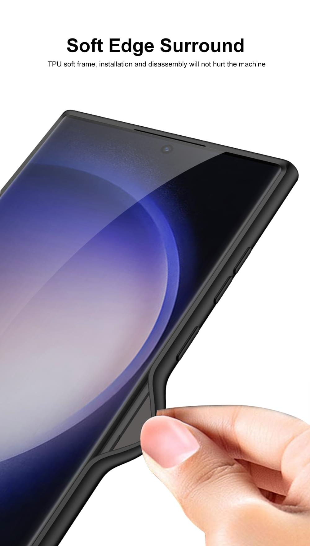 Luxury Wireless Magsafe Charging Matte TPU Soft Cover For Samsung Galaxy S23 Ultra - Image 8