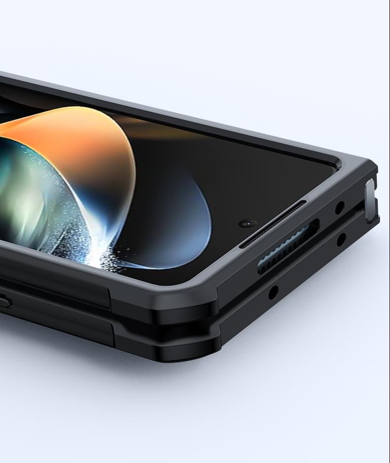 Xundd Shockproof Transparent Durable Foldable Case Cover For Samsung Galaxy Z Fold 3/ Z Fold 4 - Image 2