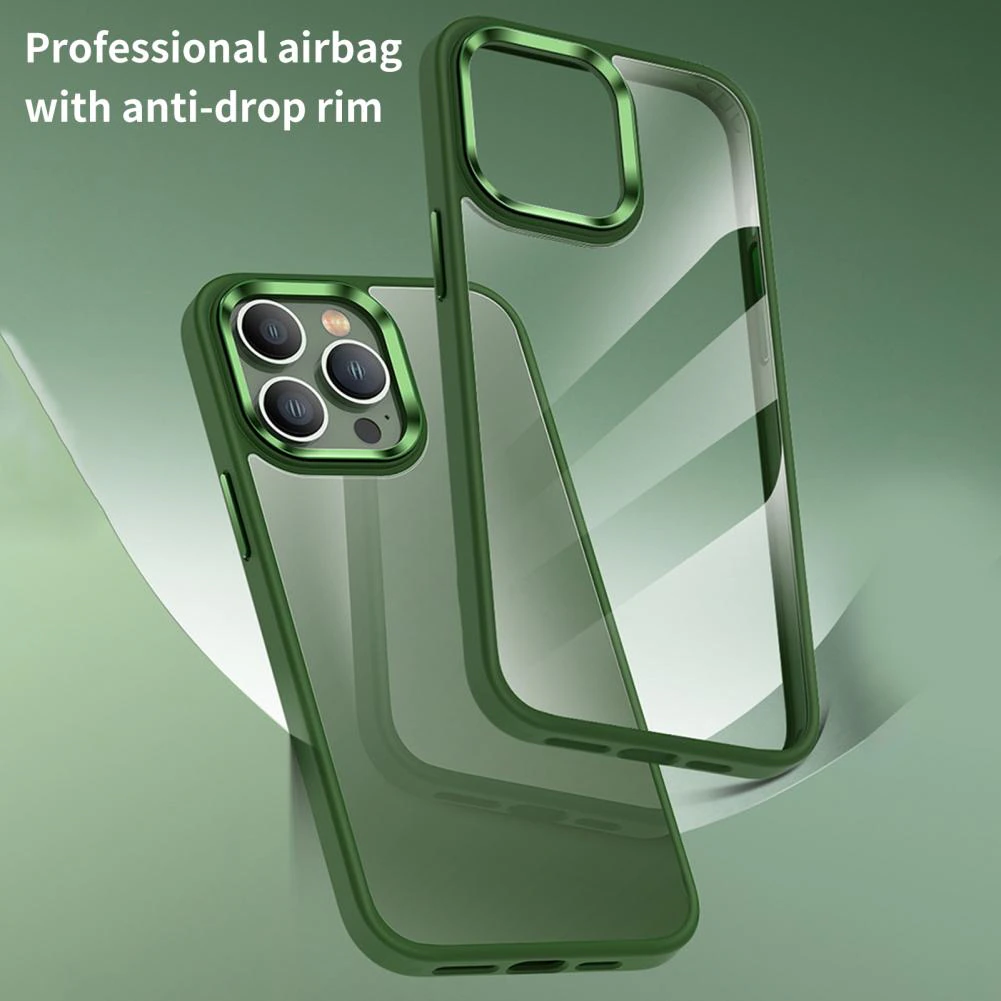 Luxury Premium Anti-scratch PC Back Phone Case Cover and 3D Glass Protector for IPhone Series - Image 4