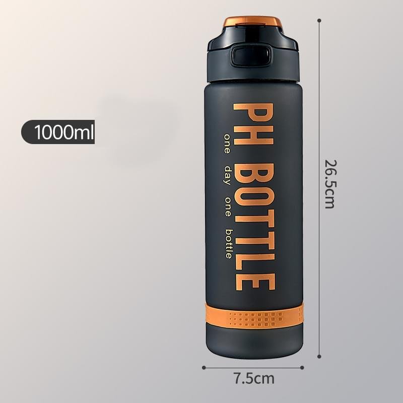 1000ml Sports Fitness Space Cup Gradient Color Portable Fitness Water Bottle - Image 15