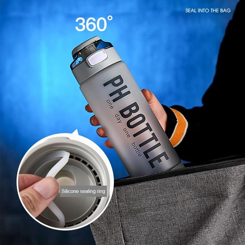 1000ml Sports Fitness Space Cup Gradient Color Portable Fitness Water Bottle - Image 13