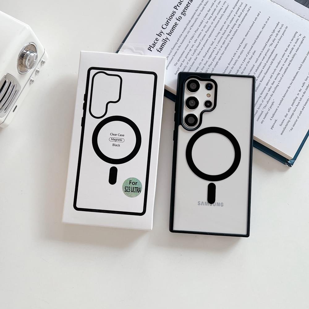 Luxury Premium Transparent Magsafe Wireless Charge Case Cover For Samsung Galaxy S23 Series - Image 20